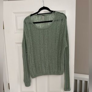 Free people knit sweater